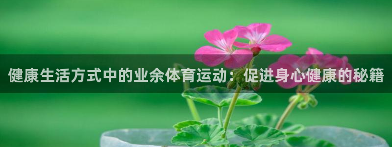 星速体育现在叫什么：健康生活方式中的业余体育运动：促进身心健康的秘籍